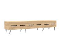 vidaXL TV Cabinet Sonoma Oak 150x36x30 cm Engineered Wood