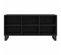 vidaXL TV Cabinet 103.5 x 30 x 50 cm Old Wood Engineered Wood - Brown, Brown