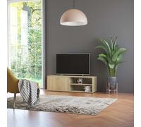 vidaXL TV Cabinet Sonoma Oak 120x34x37 cm Engineered Wood