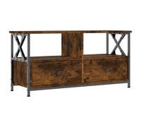 TV Cabinet TV Unit TV Console Hifi Cabinet Engineered Wood and Iron vidaXL