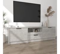 TV Cabinet Unit Modern Media Entertainment TV Television LCD Wooden Stand Grey