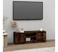(smoked oak) vidaXL TV Cabinet with Door Media Unit Cabinet Stand Furniture Multi Colours
