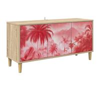 TV Cabinet with Door Sonoma Engineered Wood Media Storage Modern Design vidaXL