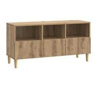 TV Cabinet with Drawer Engineered Wood Modern Lowboard Vintage Stand vidaXL