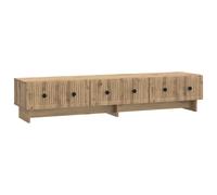 TV Cabinet with Drawer Engineered Wood Stand Modern Media Storage Unit vidaXL