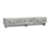 vidaXL TV Cabinet High Gloss White 147 x 34.5 x 30 cm Engineered Wood
