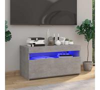 TV Cabinet with LED Lights Display TV Stand Unit Living Room Storage Cabinet UK
