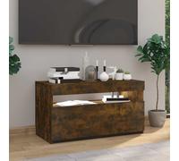 TV Cabinet with LED Lights Display TV Stand Unit Living Room Storage Cabinet UK