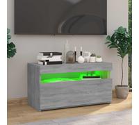 TV Cabinet with LED Lights Display TV Stand Unit Living Room Storage Cabinet UK