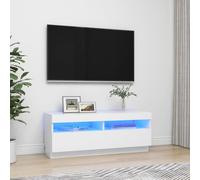 TV Cabinet with LED Lights Entertainment Centre TV Stand Media TV Unit vidaXL