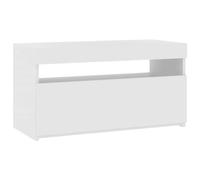 TV Cabinet with LED Lights Sideboard TV Stand TV Unit Hifi Cabinet vidaXL