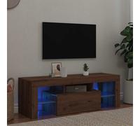TV Cabinet with LED Lights Sideboard TV Stand TV Unit Hifi Cabinet vidaXL