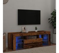 TV Cabinet with LED Lights Sideboard TV Stand TV Unit Hifi Cabinet vidaXL