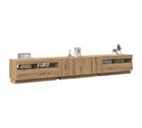 TV Cabinet with LED Lights TV Stand Media Unit Furniture Multi Colours vidaXL