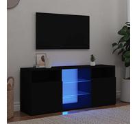 TV Cabinet with LED Lights TV Stand TV Unit Hall Entertainment Cenrtre vidaXL