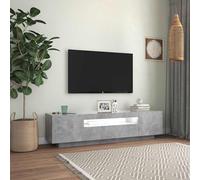 TV Cabinet with LED Lights TV Stand TV Unit Hall Entertainment Cenrtre vidaXL