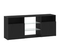 TV Cabinet with LED Lights TV Stand TV Unit Hall Entertainment Cenrtre vidaXL