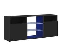 TV Cabinet with LED Lights TV Stand TV Unit Hall Entertainment Cenrtre vidaXL
