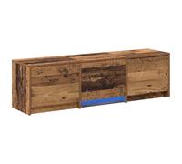 TV Cabinet with LED TV Stand TV Unit Media Cabinet Engineered Wood vidaXL