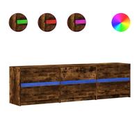 vidaXL TV Units 2 pcs Old Wood 180 x 34 x 50 cm Engineered Wood