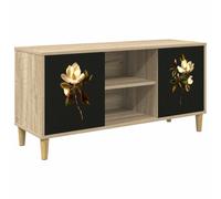 TV Cabinet with Shelf with Door Sonoma Engineered Wood Media Console vidaXL