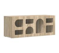 vidaXL TV Cabinet Artisan Oak 100 x 35 x 40 cm Engineered Wood