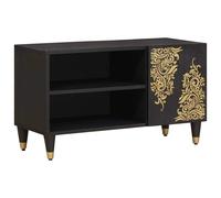 TV Cabinet Honey Brown 80 x 33 x 46 cm Solid Mango Wood