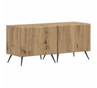 TV Cabinet with Storage with Door BREDA Engineered Wood Media Console vidaXL