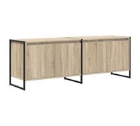 vidaXL TV Cabinet Grey Sonoma 140 x 36 x 49.5 cm Engineered Wood