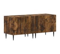TV Cabinet with Storage with Door HAARLEM Engineered Wood Media Console vidaXL
