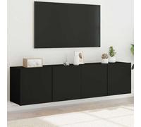 TV Cabinets Wall-Mounted Floating TV Unit Floating Shelves TV Stand vidaXL