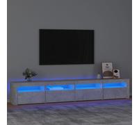 TV cabinets with LED Lights Multi Colours 240x35x40 cm/270x35x40 cm vidaXL