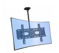 Tv Ceiling Mount Adjustable Bracket - Ceiling Tv Mount, Adjustable Tilt Swivel Tv Bracket, Fits Most 32-70Inch Lcd Flat Screen And Curved Tvs, Max Vesa 600X400Mm,2M
