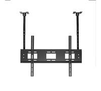 TV Ceiling Mount Adjustable Bracket, Double Pole Hanging TV Bracket Fits 55-86 Inch LED Flat Panel Display, TV Pole Mount Holds Up to 176lbs/80kg,79-104CM