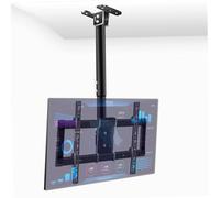 Tv Ceiling Mount Bracket - Ceiling Tv Mount, Adjustable Height Telescoping Ceiling, Fits 32-90 Inch LCD Flat Screen Tvs, Metal Expansion Screw Fixing