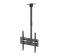 TV Ceiling Mount for 37-75 Inch, VESA 400x400, Swivel, Tilt, 50 kg