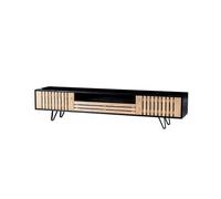 Tv Console Japanese Style Simple Ash Wood TV Cabinet Home Living Room Storage Cabinet Living Room Tv Stand(A:180CM*40CM*42CM)