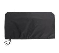 TV Cover 21 24 28 34 Inch Tablet Computer Monitor Cover Home PC TV Waterproof Protective Polyester Tape Drawstring 2 Color(Black,51x10x35cm)
