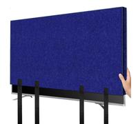 TV Cover for Moving 70"-75" Flat Screens Dust & Anti-Scratch TV Screen Protector Cover with Bottom Strap for Moving, Painting, Renovation, Pet Scratch Prevention & Furniture Protection（Blue）