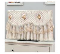 TV Cover Minimalist Style Dust Cover Cloth Towel Protective TV Case Proof And Beautiful LCD Set(Light green,145 x Height H90cm8)