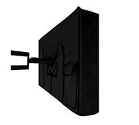 TV Cover Outdoor Swimming Pool Weatherproof Tv Cover To Protect Screen Dustproof And Waterproof General Furniture(Black,60 inch to 65 inch)