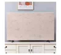 TV Cover Solid Color Simple Monitor Dust Cover Fabric Elastic Hanging Curved Flat LCD Televisori Universal 32"39"50"55"65"70"75 Tv(Color7,For 49 inch TV)