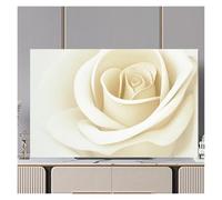TV cover Television Hood TV Dust Cover Cloth 32-75 Inch Cute Fashion Monitor Cover Protect LED Screen(03,45-47inch(107x63cm))
