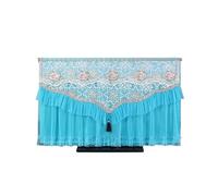 Tv Cover TV Cover with 32 Inch 75 Inch Edge Wrapped Protective Cover for Non Withdrawal During Startup(Style 06,40nch 90x52cm)