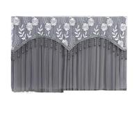 TV Cover TV Dust Cover 50 Inch 55 65 LCD Television Cloth Do Not Take Lace When Turned On(Grey,200*240cm)