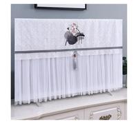 TV Cover TV Dust Cover Minimalist Lace No Need To Remove When Turning On Household Protective Cloth(Color 04,60*120cm)