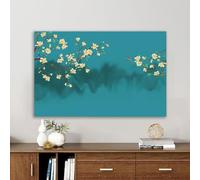 TV Cover TV Screen Protector 32-80 Inches Modern TV Dust Proof Screen Protector Soft Polyester Cloth Plasma Hanging Desktop Curved Universal Indoor TV Display Cover-flower2||80inch