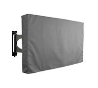 Tv Covers Microfiber Outdoor TV Cover Dustproof And Waterproof Ensures Screen Protection Outdoors Cover Outdoor Four Season Available(Gray,22-24inch)
