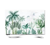 Tv Covers Simple TV Dust Cover Cloth Fabric Household 42 55 58 80 Inch Hanging Curved Screen Blocking Covers(Color-09,75Inch(175x100cm))