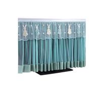 Tv Covers TV Cover Lace Fabric Door Curtain Circle Can Be Flipped Dust Monitor Screen Home Decorations(Color-10)
